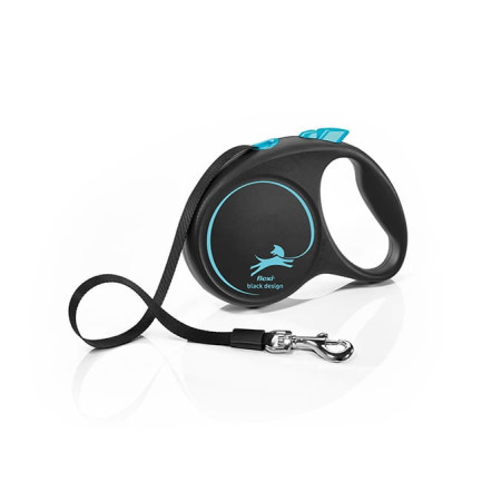 Flexi Black Design Guinzaglio a Corda