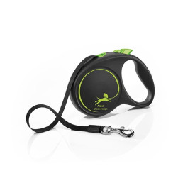 Flexi Black Design Guinzaglio a Corda