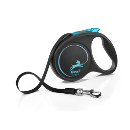 Flexi Black Design Guinzaglio in Fettuccia