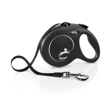 Flexi New Classic Guinzaglio Avvolgibile in Fettuccia
