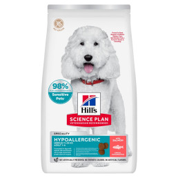 Hill's Science Plan Hypoallergenic Adult al Salmone Alimento Secco per Cani