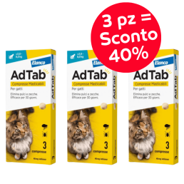 AdTab Kautabletten für Katzen