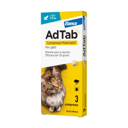 AdTab Kautabletten für Katzen