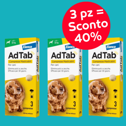 AdTab Chewable Tablets for Dogs