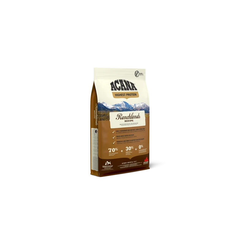 Acana Ranchlands: Crocchette Grain-Free di Alta Qualità per Cani