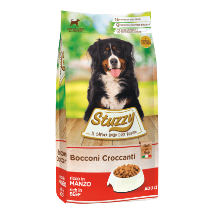 Stuzzy Crocchette Croccanti con Manzo per Cani