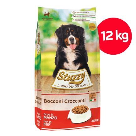 Stuzzy Crocchette Croccanti con Manzo per Cani