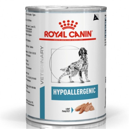 Royal Canin Veterinary Diet Hypoallergenic Umido Cani