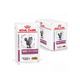 Royal Canin Veterinary Diet Renal Pollo Umido Bustina Gatto