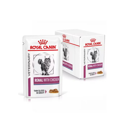 Royal Canin Veterinary Diet Renal Pollo Umido Bustina Gatto
