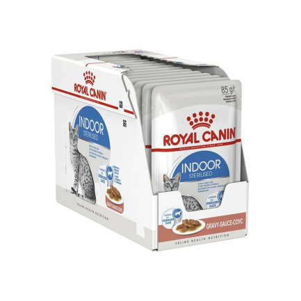 Royal Canin Feline Health Nutrition Indoor Sterilised Umido Gatto