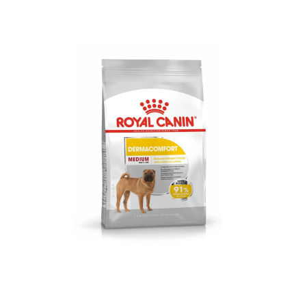 Royal Canin Canine Care Nutrition Medium Dermacomfort Crocchette Cane
