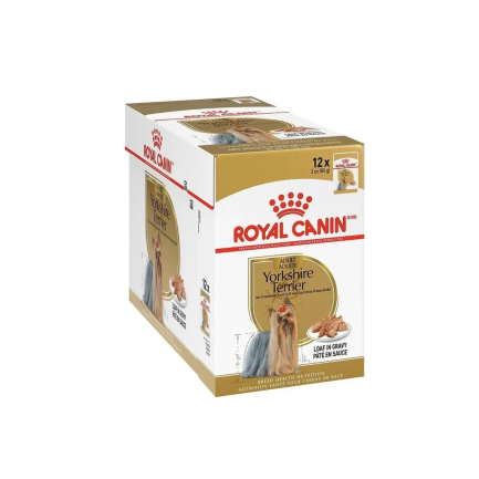 Royal Canin Breed Health Nutrition Yorkshire Terrier Adult Paté Cane