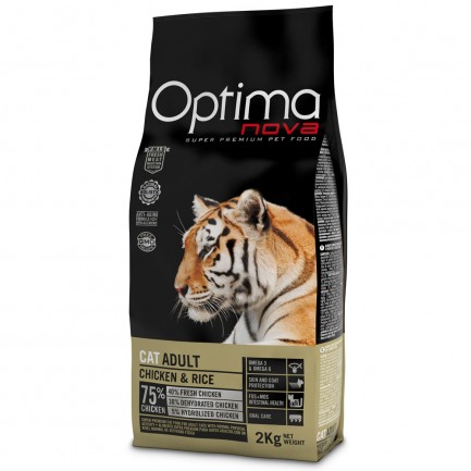 Optima Nova Cat Adult con Pollo e Riso Optima Nova Cat Adult con Pollo e Riso