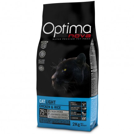 Optima Nova Cat Light con Pollo e Riso Optima Nova Cat Light con Pollo e Riso