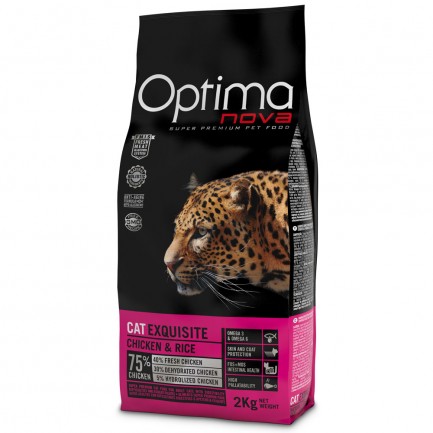Optima Nova Cat Exquisite con Pollo e Riso Optima Nova Cat Exquisite con Pollo e Riso