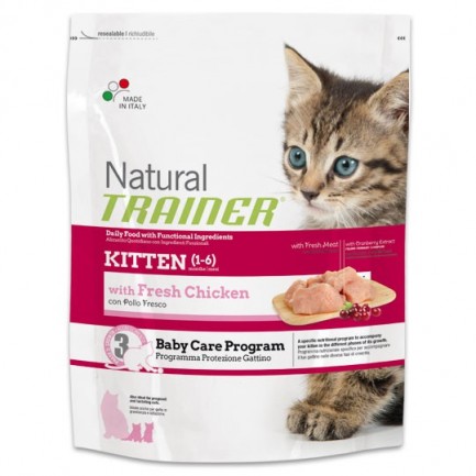 Natural Trainer Kitten con Pollo Fresco Natural Trainer Kitten con Pollo Fresco