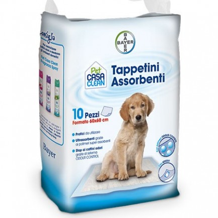 Bayer Pet Casa Clean Tappetini Assorbenti Bayer Pet Casa Clean Tappetini Assorbenti