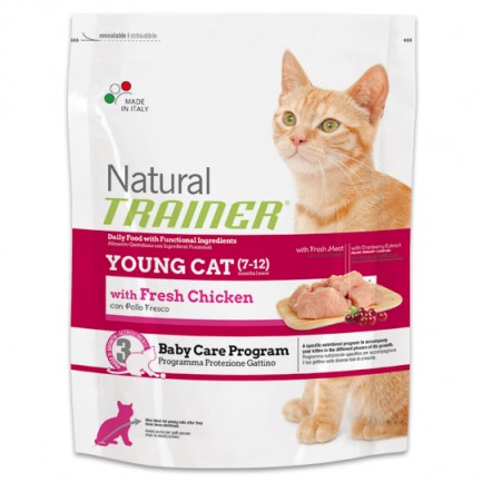Natural Trainer Young Cat con Pollo Fresco Natural Trainer Young Cat con Pollo Fresco
