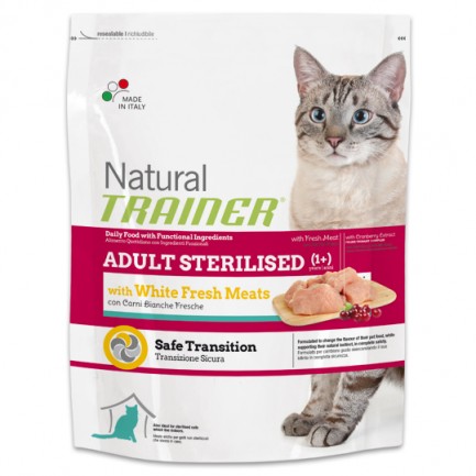 Natural Trainer Adult Cat con Tonno Natural Trainer Adult Cat con Tonno