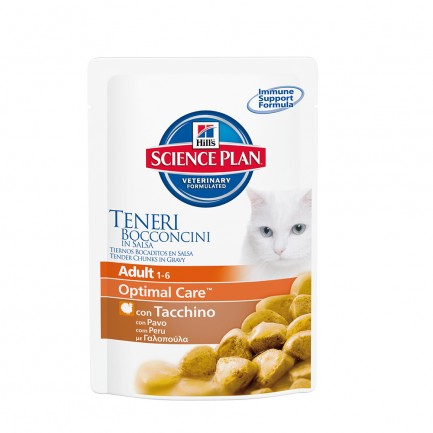 Hills Adult tacchino bustina gatto 85 gr Hills Adult tacchino bustina gatto 85 gr
