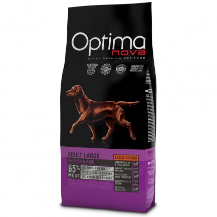 Optima Nova Adult Large con Pollo e Riso Optima Nova Adult Large con Pollo e Riso