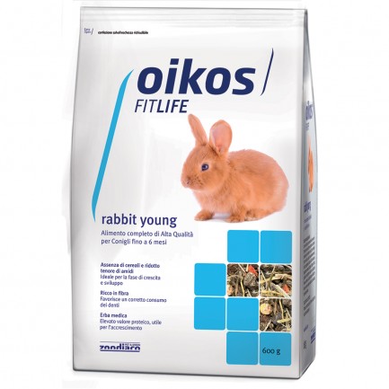 Oikos Rabbit Young Alimento Completo per Conigli Giovani Oikos Rabbit Young Alimento Completo per Conigli Giovani