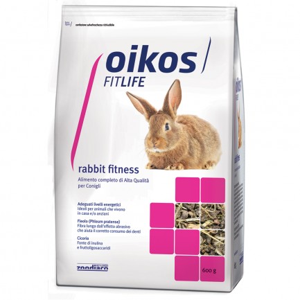 Oikos Rabbit Fitness Mantenimento Alimento Completo per Conigli di Casa Oikos Rabbit Fitness Mantenimento Alimento Completo per Conigli di Casa