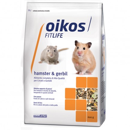 Oikos Hamster e Gerbil Alimento Completo per Criceti e Gerbilli Oikos Hamster e Gerbil Alimento Completo per Criceti e Gerbilli