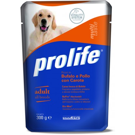 Prolife Dog Multi Taste Adult - 6 buste da 300 g Prolife Dog Multi Taste Adult - 6 buste da 300 g