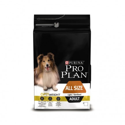 PURINA PRO PLAN CANE optiweight Adult Light Sterilised Pollo PURINA PRO PLAN CANE optiweight Adult Light Sterilised Pollo