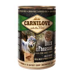 Carnilove Anatra e Fagiano Carne per Cani Adulti
