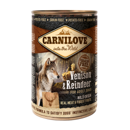 Carnilove Cervo e Renna Carne per Cani Adulti