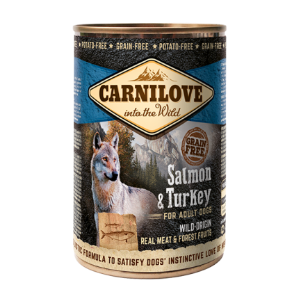 Carnilove Salmone e Tacchino Carne per Cani Adulti Carnilove Salmone e Tacchino Carne per Cani Adulti