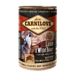 Carnilove Agnello e Cinghiale Carne per Cani Adulti