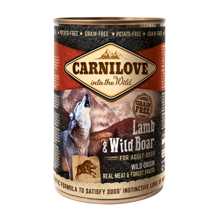 Carnilove Agnello e Cinghiale Carne per Cani Adulti Carnilove Agnello e Cinghiale Carne per Cani Adulti