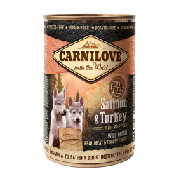 Carnilove Salmone e Tacchino Carne per Cuccioli
