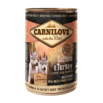 Carnilove Salmone e Tacchino Carne per Cuccioli Carnilove Salmone e Tacchino Carne per Cuccioli