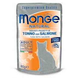 Monge Natural Superpremium Bustine per Gatti- 12x80 gr