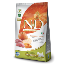 Farmina N&D Pumpkin Grain-Free Adult Mini Cinghiale e Mela per Cani