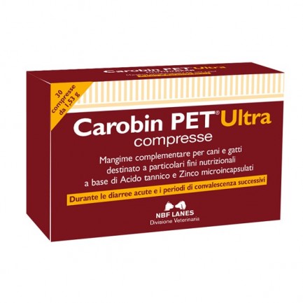 Nbf Carobin Pet Ultra per Cani e per Gatti compresse appetibili Nbf Carobin Pet Ultra per Cani e per Gatti compresse appetibili