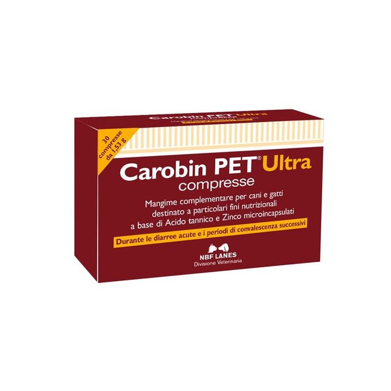 Nbf Carobin Pet Ultra per Cani e per Gatti compresse appetibili