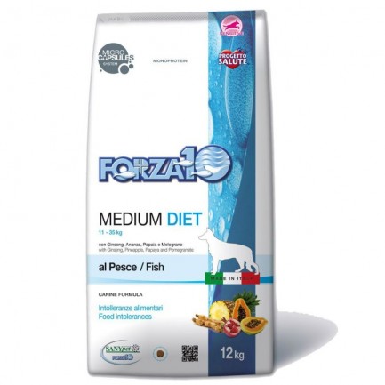 Forza10 Medium Diet al Pesce Cane Forza10 Medium Diet al Pesce Cane