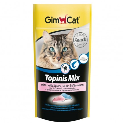 GImcat Topinis con Trota e Ricotta per Gatti GImcat Topinis con Trota e Ricotta per Gatti