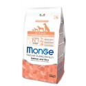 Monge All Breeds Puppy Junior Monoprotein con Salmone e Riso per Cuccioli