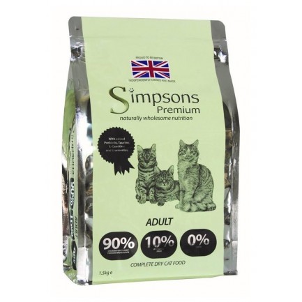 Simpson Adult Mix con Pollo Pesce e Tacchino per Gatti Simpson Adult Mix con Pollo Pesce e Tacchino per Gatti