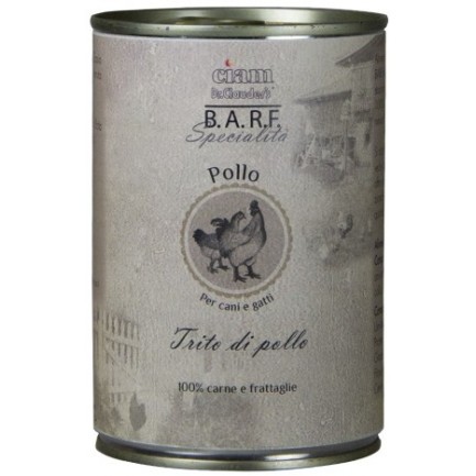 Barf Trito di Pollo per Cani e Gatti Barf Trito di Pollo per Cani e Gatti