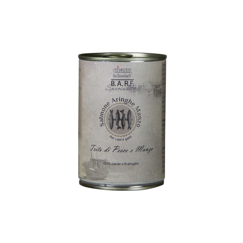 Barf Chopped Fish and Beef wet food for Dogs and Cats |PacoPetShop