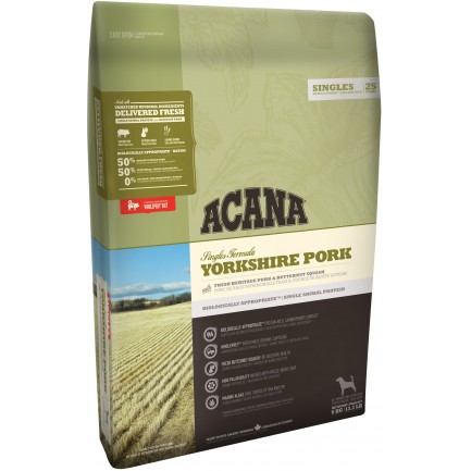 Acana Singles Yorkshire Pork per Cani Acana Singles Yorkshire Pork per Cani