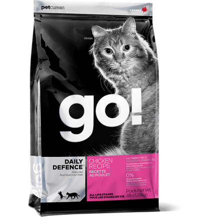 PetCurean GO! Daily Defence con Pollo per Gatti PetCurean GO! Daily Defence con Pollo per Gatti